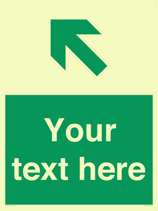 Custom Safe condition: Green Up left arrow